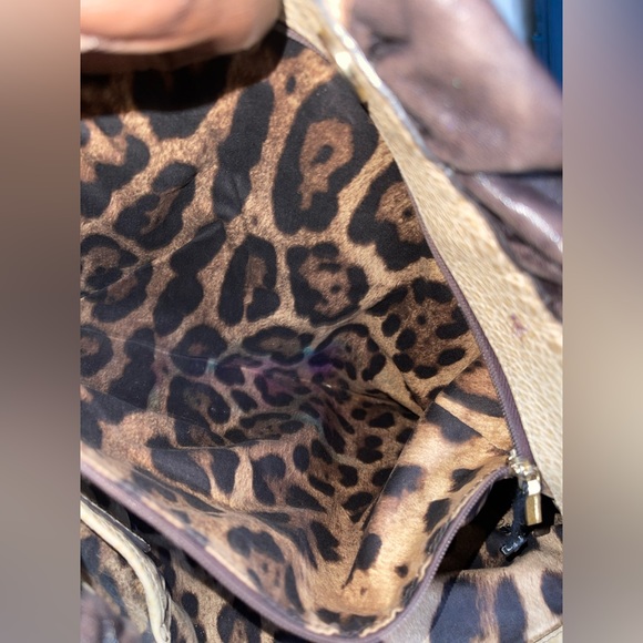 Vintage 70’s Dolce and Gabbana multicolored patchwork leatherMiss day and night - Picture 14 of 16